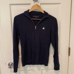 Brooks Brothers Women's Quarter Zip Sweater